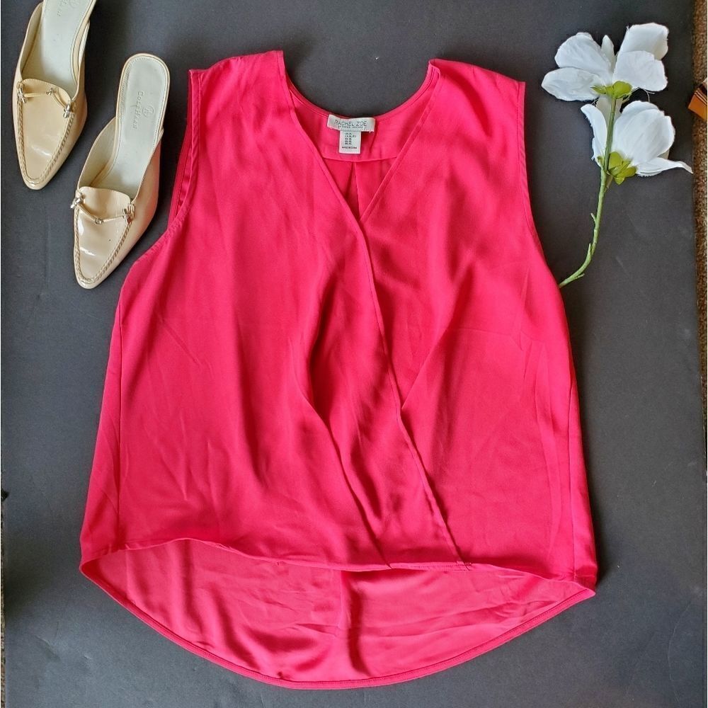 Rachel Zoe Pink Tank Blouse